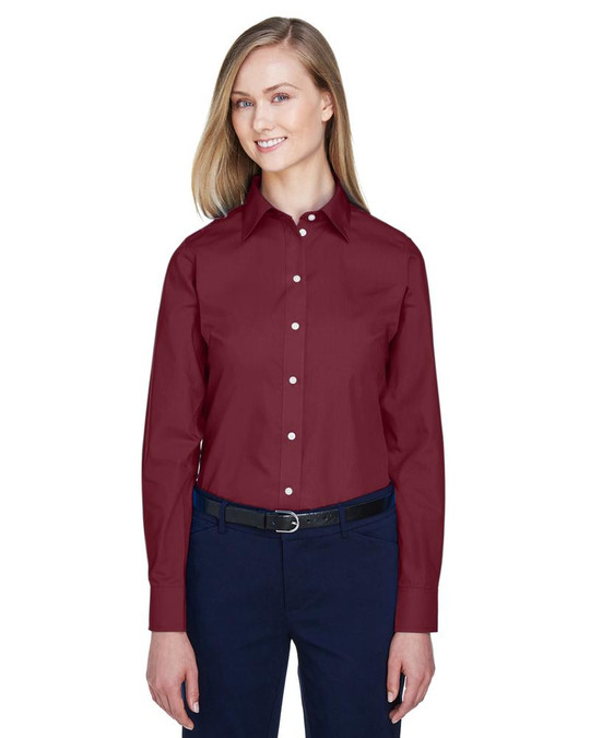 Devon & Jones D620W - Collection Couronne pour Dames en Broadcloth Uni