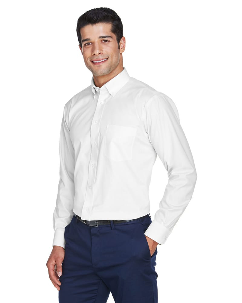 Devon & Jones D630 - Men's Crown Collection Solid Oxford