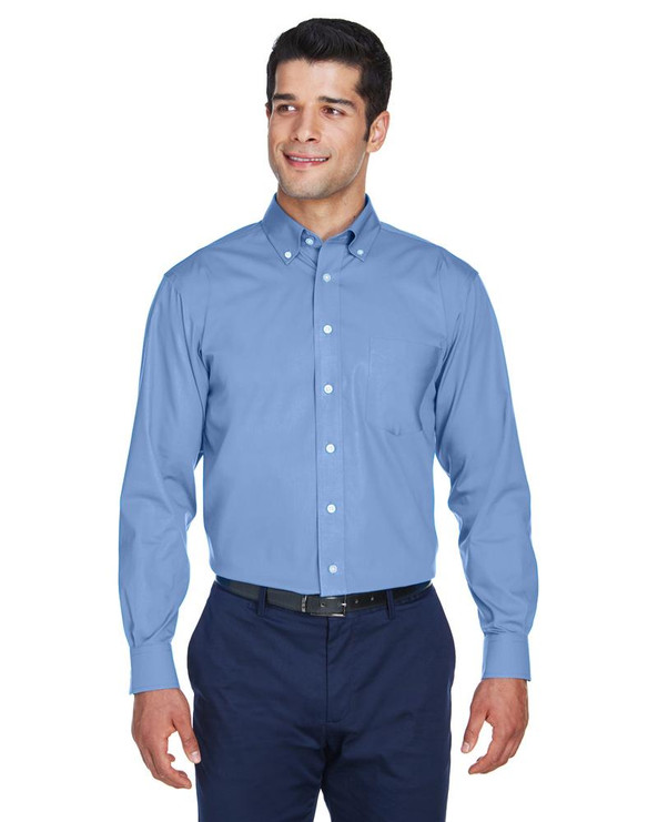 Devon & Jones D630 - Men's Crown Collection Solid Oxford