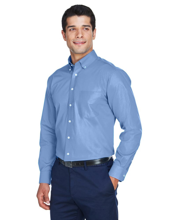 Devon & Jones D630 - Men's Crown Collection Solid Oxford