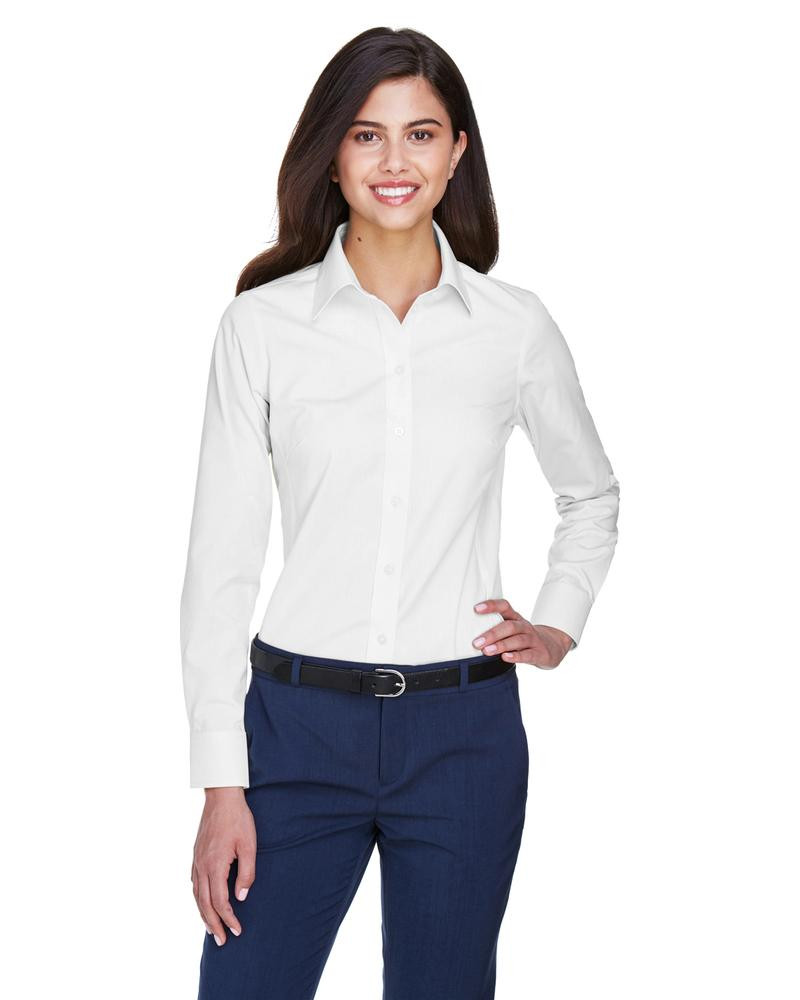 Devon & Jones D630W - Ladies Crown Collection Solid Oxford
