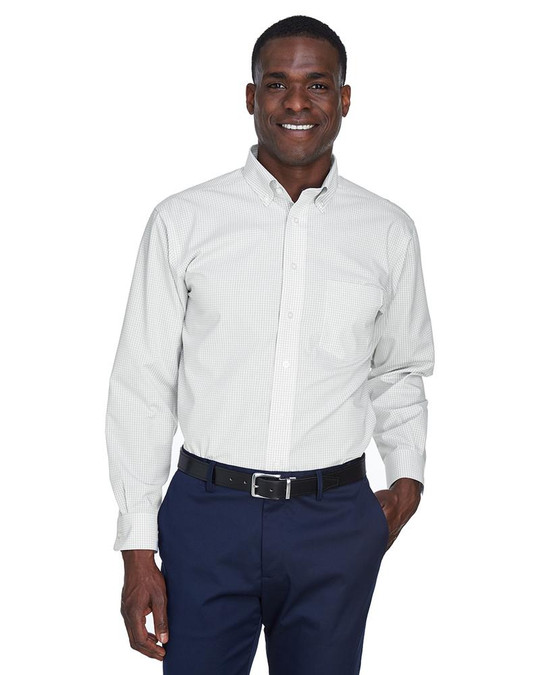 Devon & Jones D640 - Collection Crown Gingham Check
