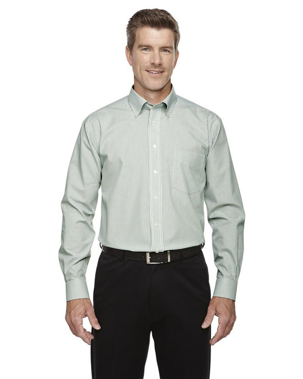 Devon & Jones D645 - Men's Crown Collection Banker Stripe