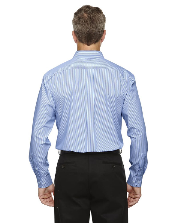 Devon & Jones D645 - Men's Crown Collection Banker Stripe