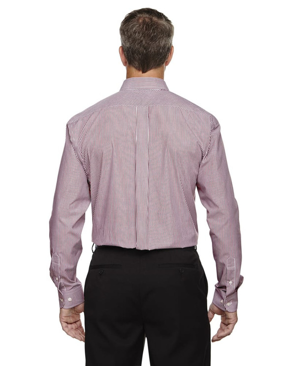 Devon & Jones D645 - Men's Crown Collection Banker Stripe