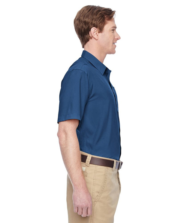 Harriton M610S - Men's Paradise Short-Sleeve Performance Shirt