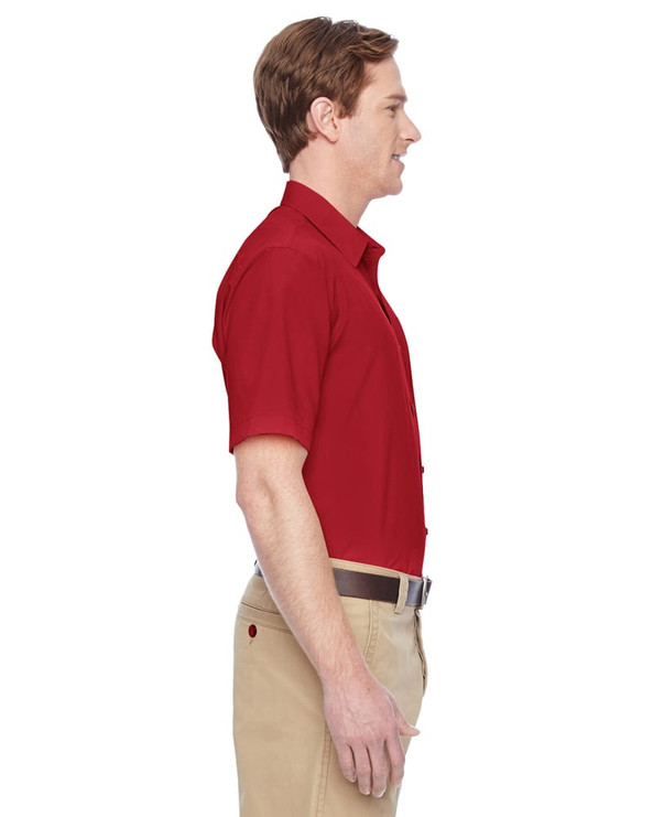 Harriton M610S - Men's Paradise Short-Sleeve Performance Shirt