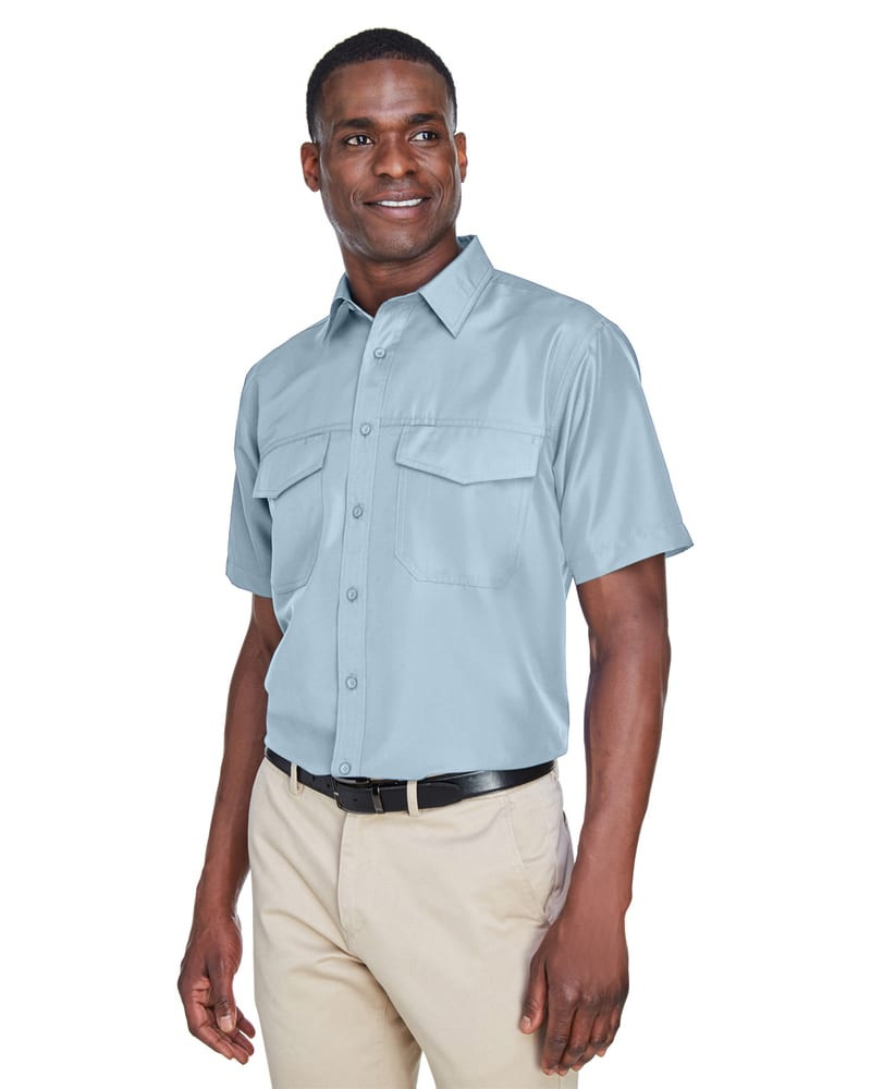 Harriton M580 - Men's Key West Short-Sleeve Performance Staff Shirt