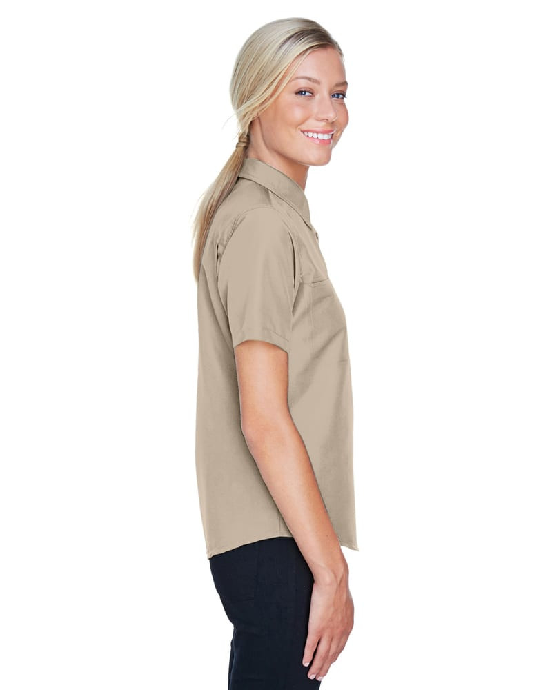 Harriton M580W - Ladies Key West Short-Sleeve Performance Staff Shirt