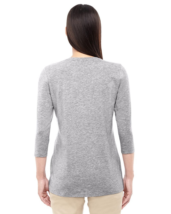 Devon & Jones DP184W - Ladies Perfect Fit Bracelet Length V-Neck Top