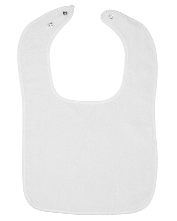 Rabbit Skins 1003 - Infants' Terry Snap Bib