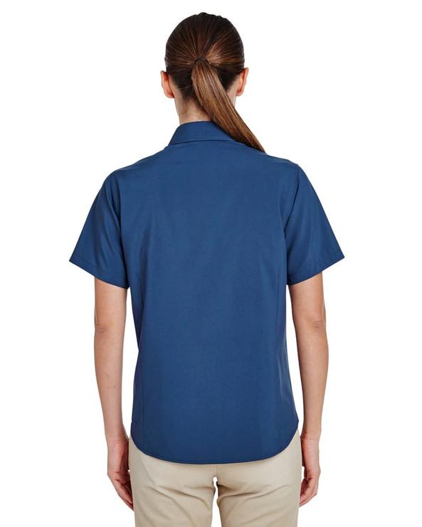 Harriton M610SW - Ladies Paradise Short-Sleeve Performance Shirt