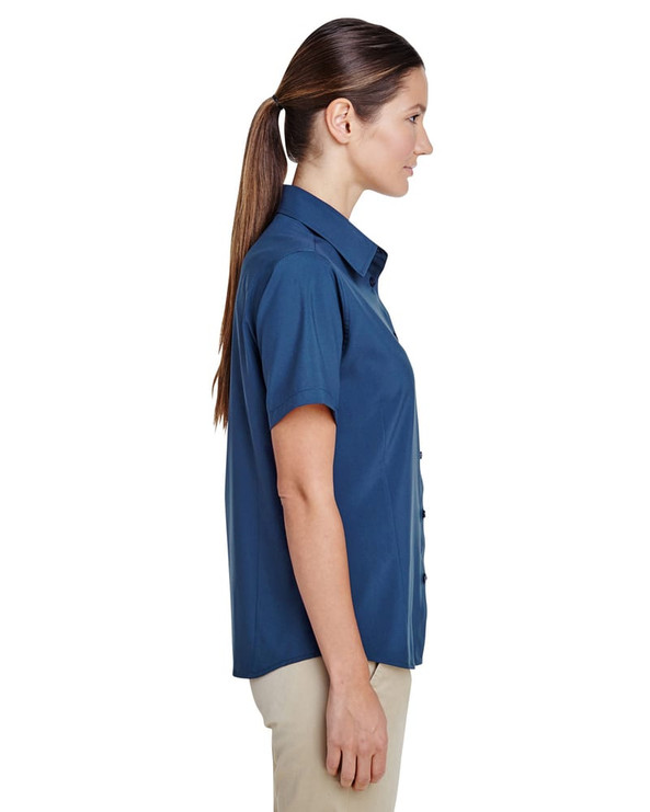Harriton M610SW - Ladies Paradise Short-Sleeve Performance Shirt