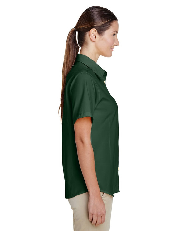 Harriton M610SW - Ladies Paradise Short-Sleeve Performance Shirt