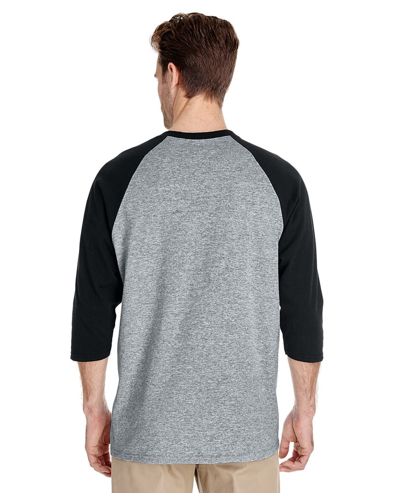 Gildan G570 - Heavy Cotton ¾-Sleeve Raglan