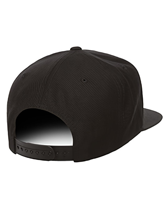 Yupoong 6089 - Casquette Snapback Classique à Visière Plate Structurée à 6 Panneaux