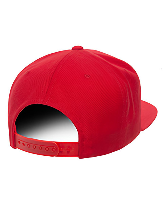 Yupoong 6089 - Casquette Snapback Classique à Visière Plate Structurée à 6 Panneaux