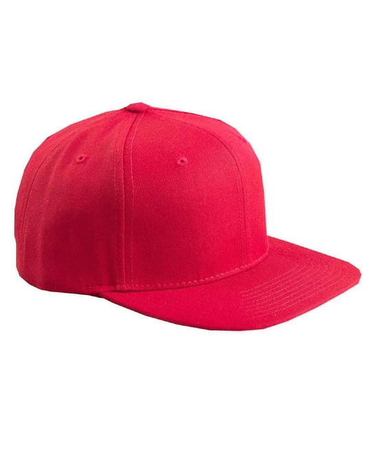 Yupoong 6089 - Casquette Snapback Classique à Visière Plate Structurée à 6 Panneaux