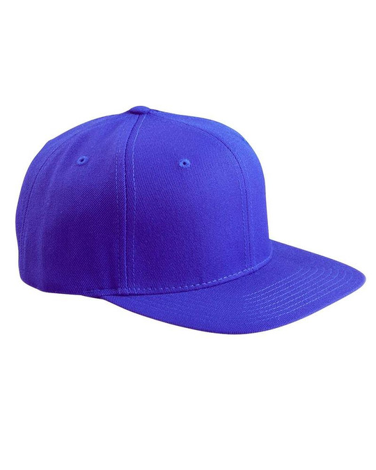 Yupoong 6089 - Casquette Snapback Classique à Visière Plate Structurée à 6 Panneaux