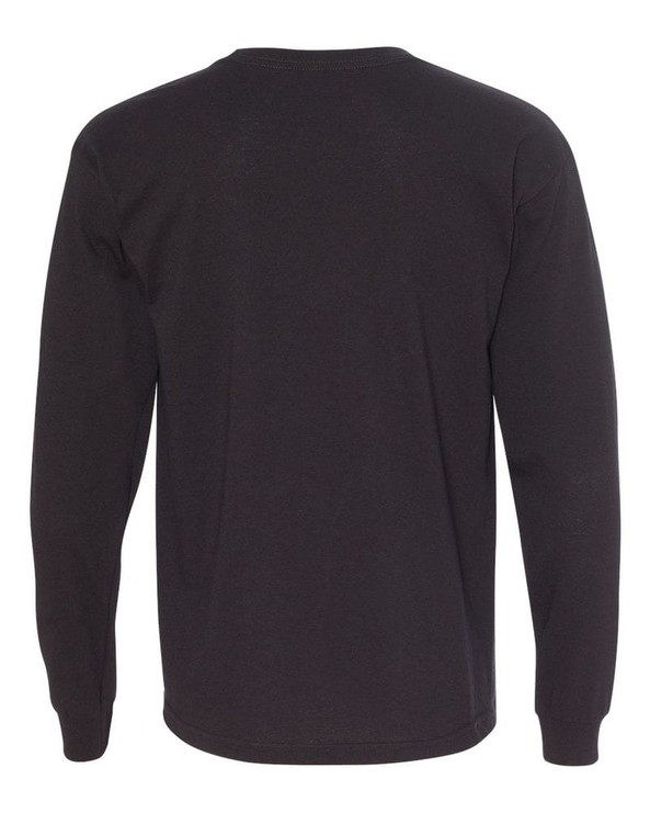 Bayside 5060 - USA-Made 100% Cotton Long Sleeve T-Shirt