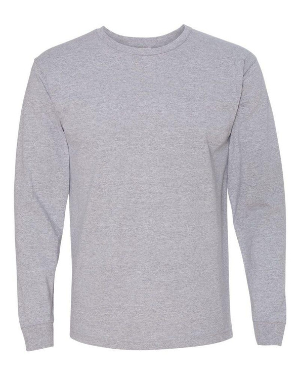 Bayside 5060 - USA-Made 100% Cotton Long Sleeve T-Shirt