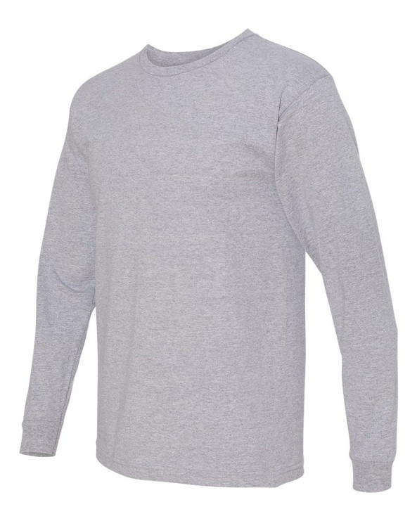 Bayside 5060 - USA-Made 100% Cotton Long Sleeve T-Shirt