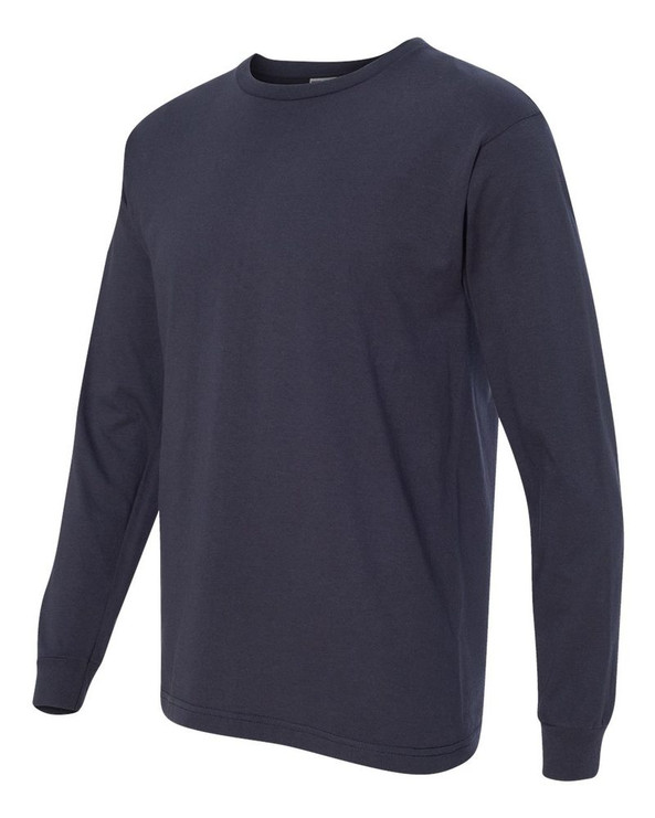 Bayside 5060 - USA-Made 100% Cotton Long Sleeve T-Shirt
