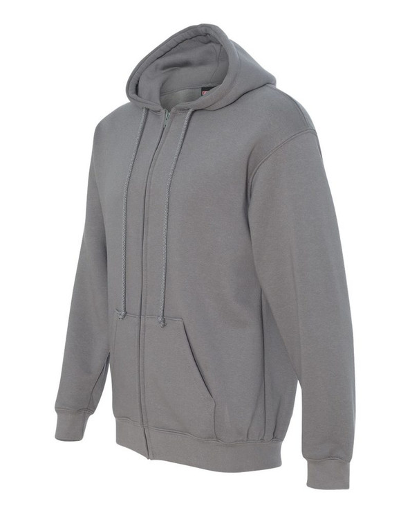 Bayside 900 - USA-Made Full-Zip Hooded Sweatshirt
