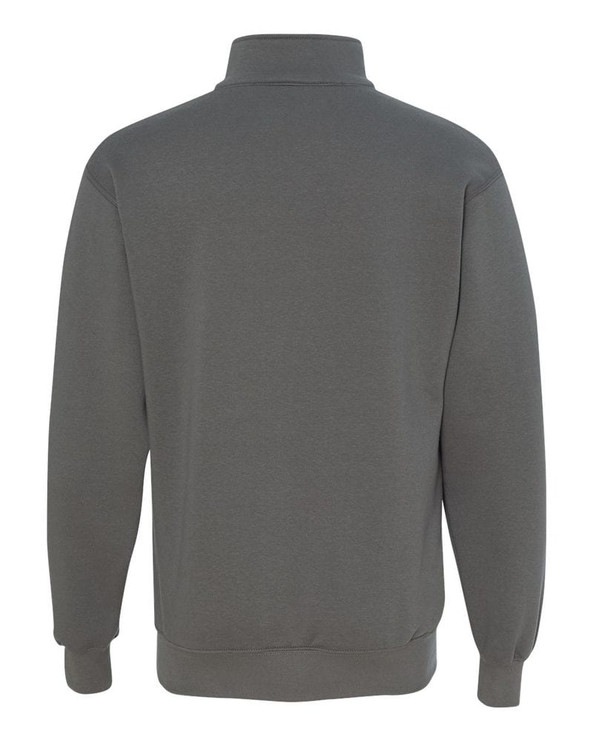 Bayside 920 - USA-Made Quarter-Zip Pullover Sweatshirt