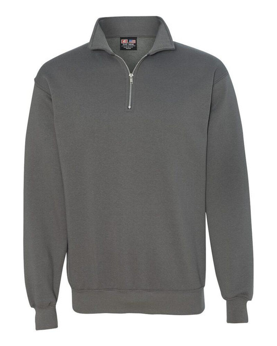 Bayside 920 - USA-Made Quarter-Zip Pullover Sweatshirt
