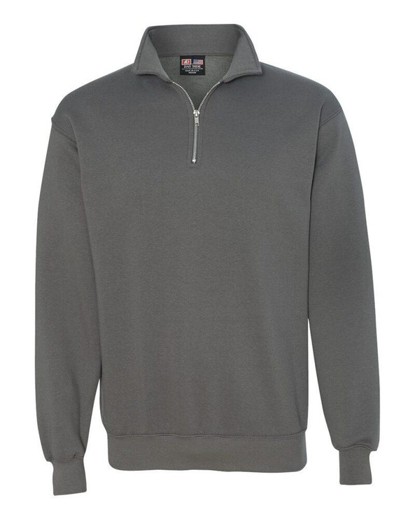 Bayside 920 - USA-Made Quarter-Zip Pullover Sweatshirt