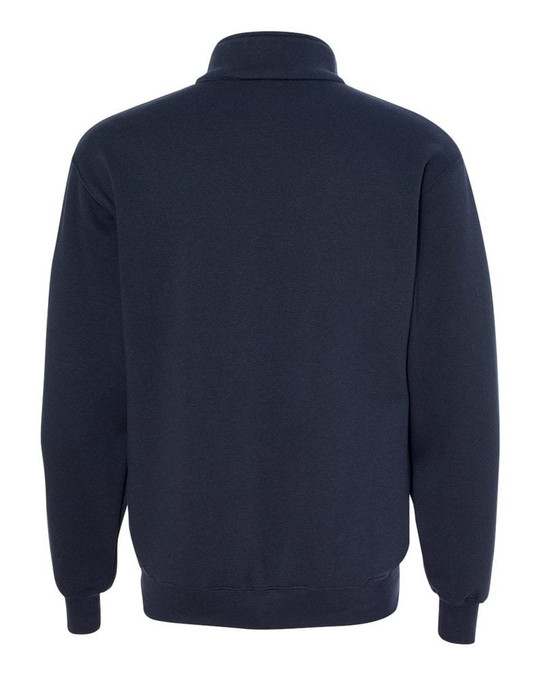 Bayside 920 - Sudadera con cremallera de un cuarto hecha en USA