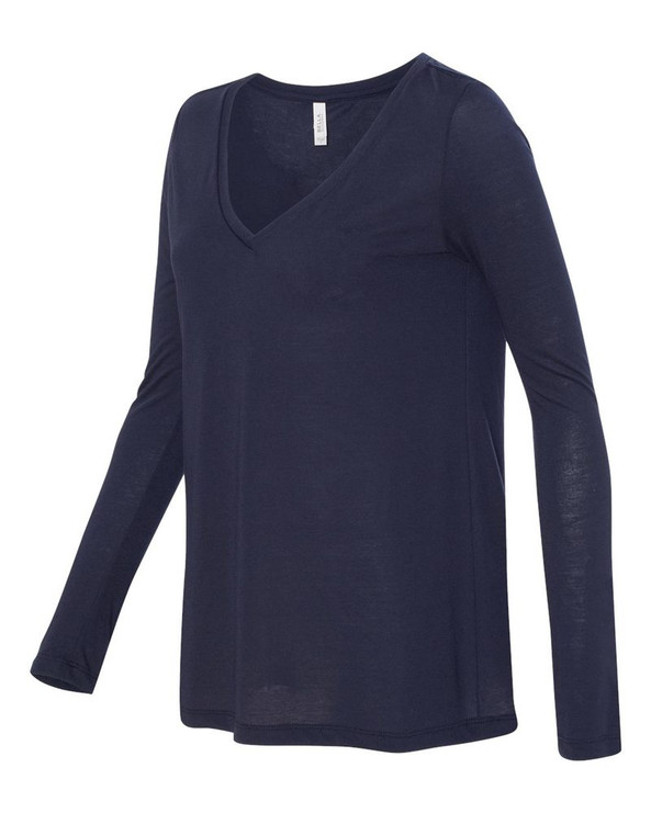 Bella + Canvas 8855 - Women's Flowy Long Sleeve Tee