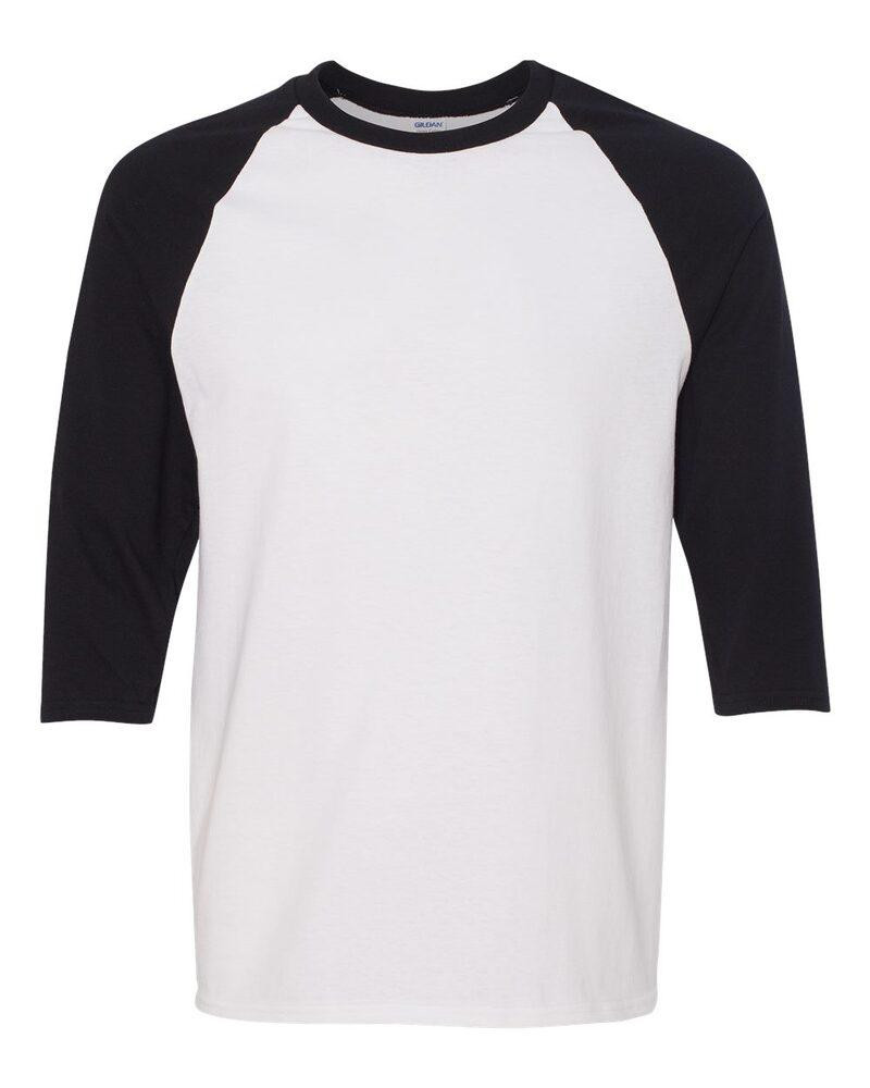 Gildan 5700 - Heavy Cotton Three-Quarter Raglan Sleeve T-Shirt