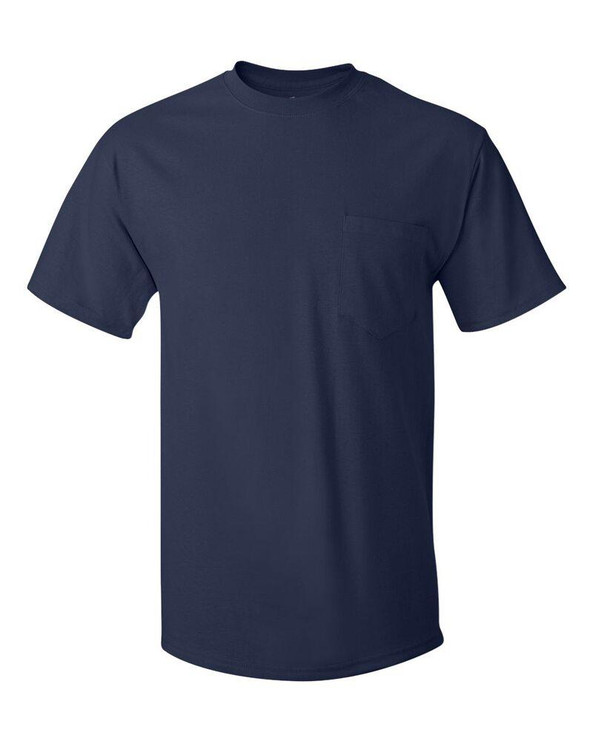 Hanes 5590 - Camiseta con bolsillo