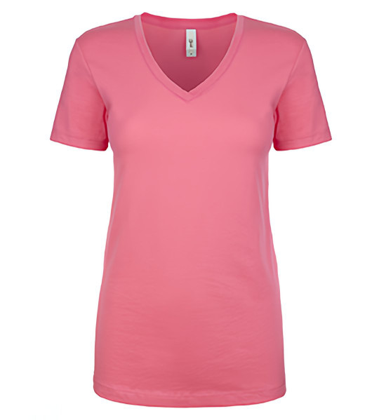 Next Level 1540 - T-shirt col en V idéal pour femmes
