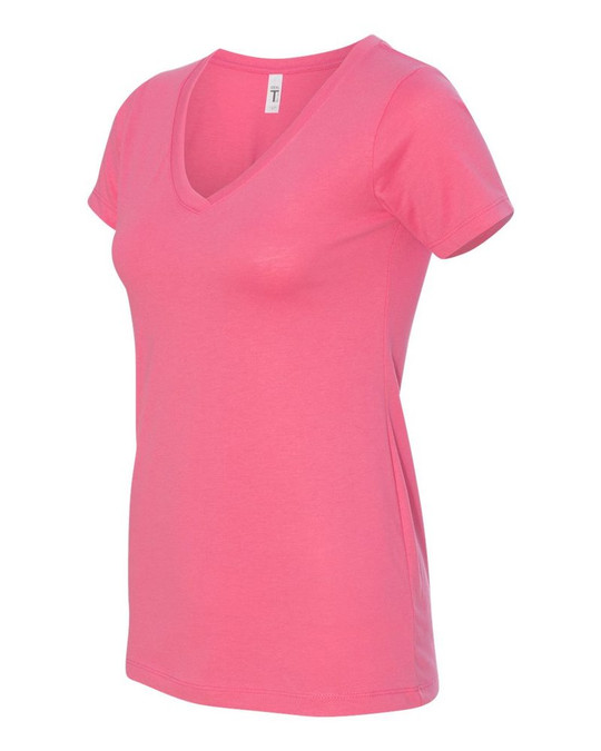 Next Level 1540 - T-shirt col en V idéal pour femmes