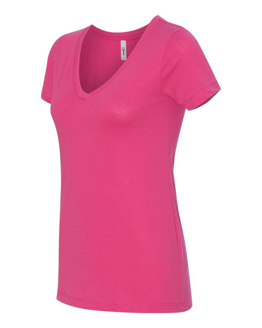 Next Level 1540 - T-shirt col en V idéal pour femmes