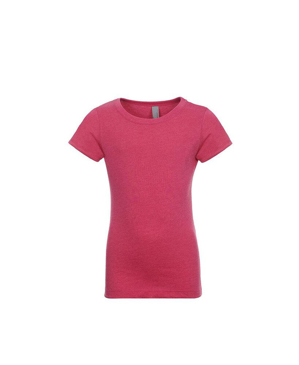 Next Level 3712 - Remera Princesa de niña  con cuello redondo 
