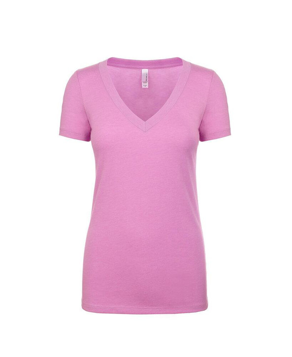 Next Level 6740 - Ladies' Triblend Deep V