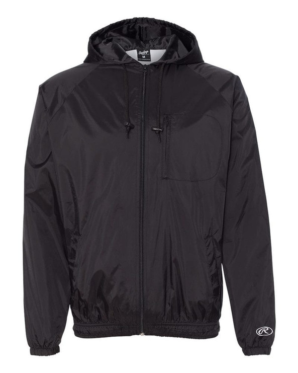Rawlings 9728 - Hooded Full-Zip Wind Jacket