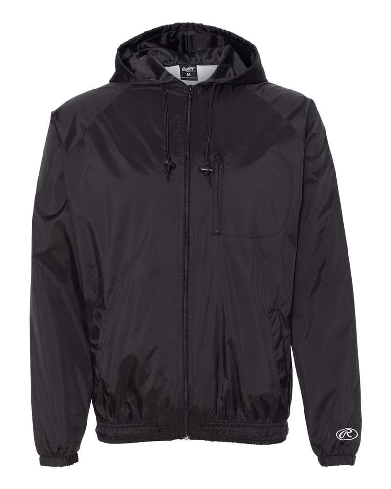Rawlings 9728 - Hooded Full-Zip Wind Jacket