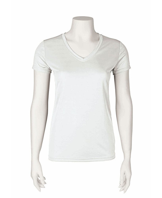 Paragon 203 - Remera de rendimiento en cuello en V para mujer