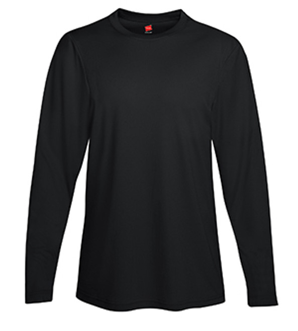 Hanes 482L - Adult Cool Dri Long Sleeve Performance Tee