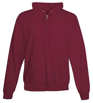 Hanes P180 - Sudadera con Capucha de Cremallera Completa para Adultos Ecosmart