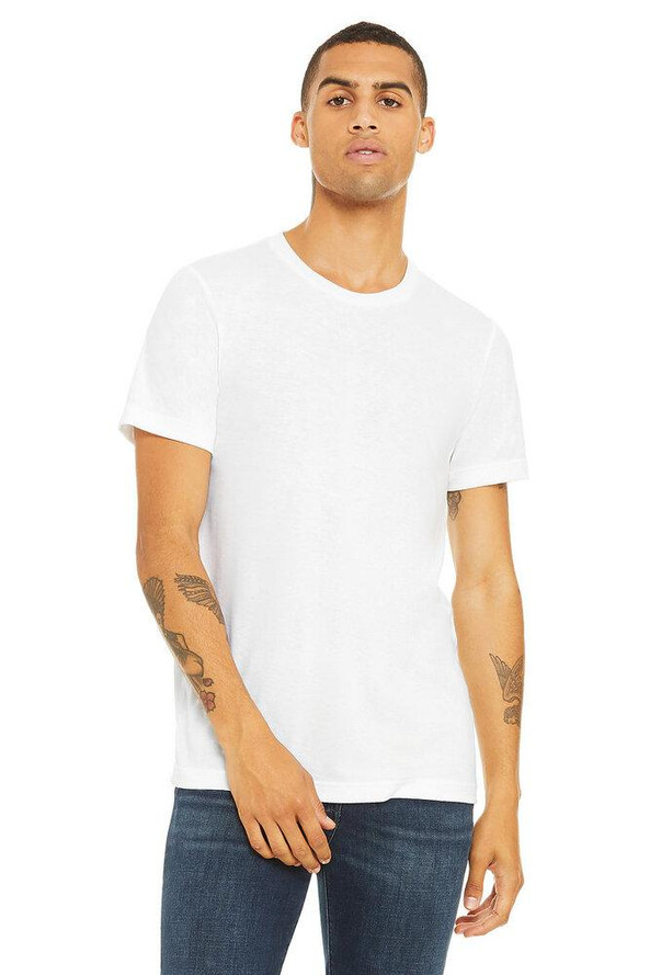 Bella+Canvas BE3413 - T-SHIRT HOMME TRIBLEND COL ROND