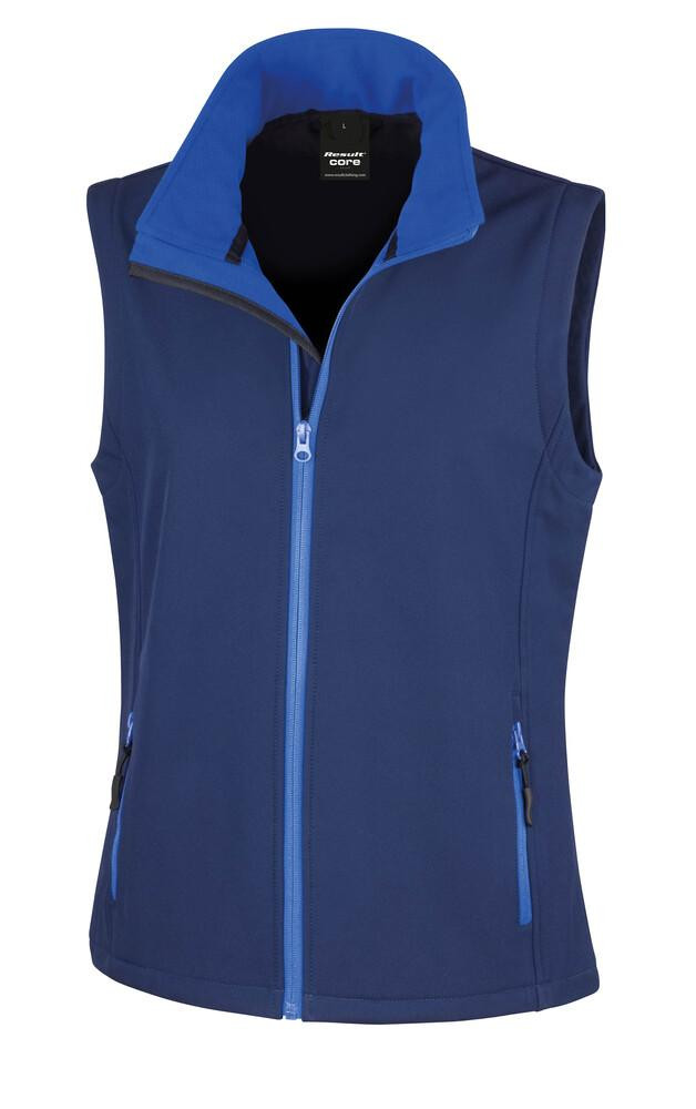 Result R232F - Core Dames Printable Softshell Bodywarmer