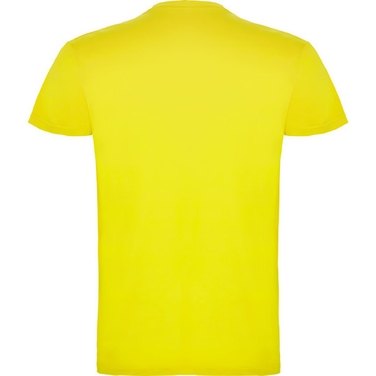 Roly CA6554 - Beagle Kurzarm-T-Shirt mit Doppeltem Rundhalsausschnitt mit Elastan