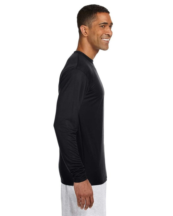 A4 N3165 - Remera de manga larga y cuello redondo