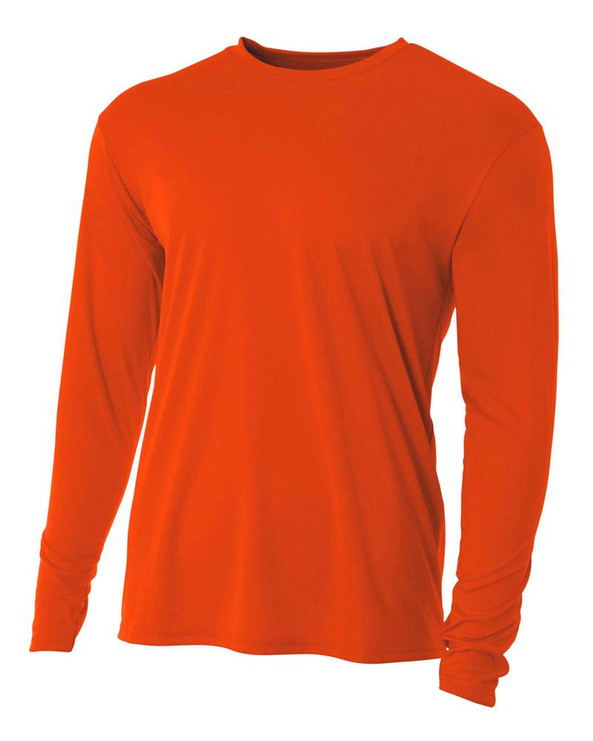 A4 N3165 - Long Sleeve Cooling Performance Crew Shirt